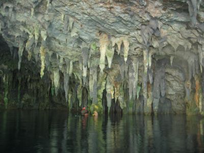 Lac Dúdú_plongée en grotte_République Dominicaine